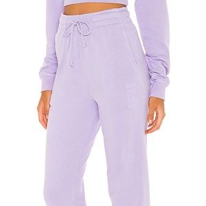 Frankies bikinis purple sweatpants